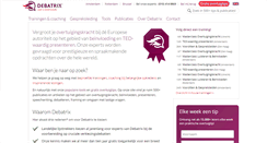Desktop Screenshot of debatrix.com